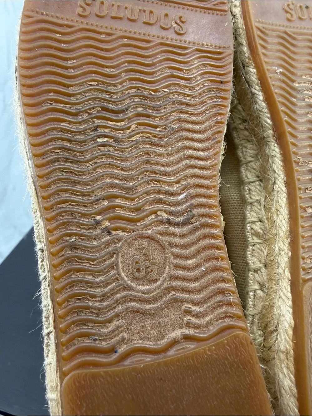 Soludos Platform Espadrille Sandals‎ tan sz 6.5